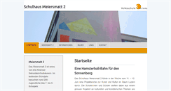 Desktop Screenshot of meiersmatt2.ch